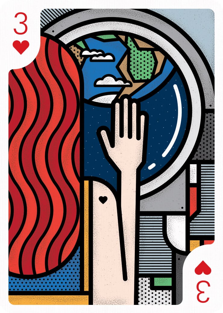 Card by Mike Karolos