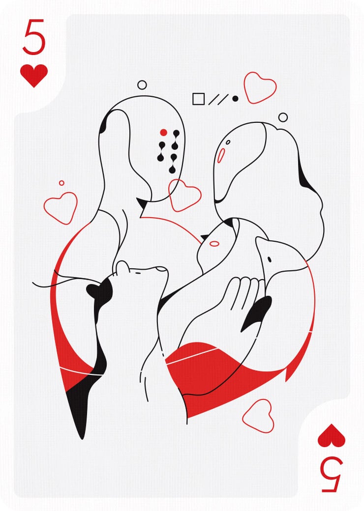 Card by Evgenia Makarova