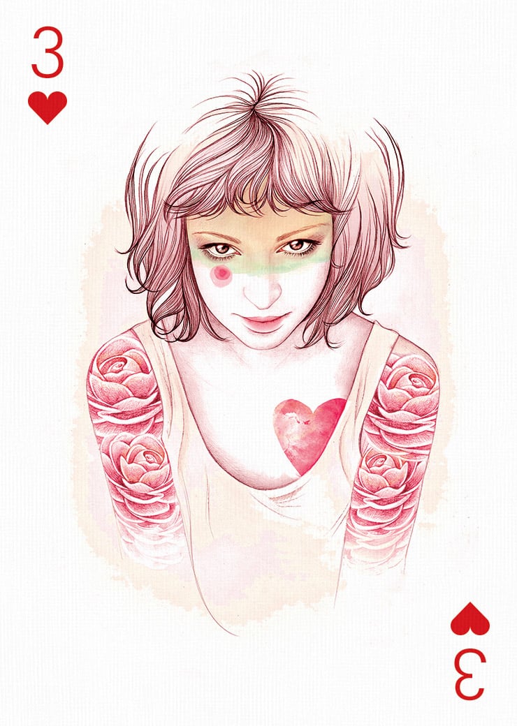 Card by Mercedes deBellard