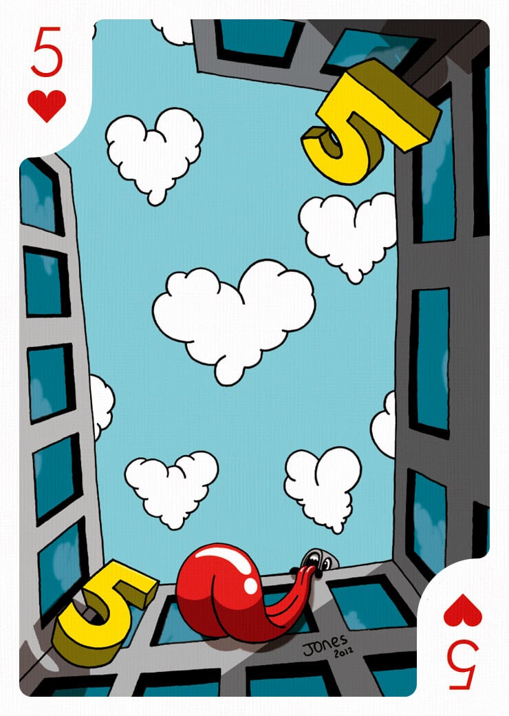 Card by Matt JOnes aka Lunartik